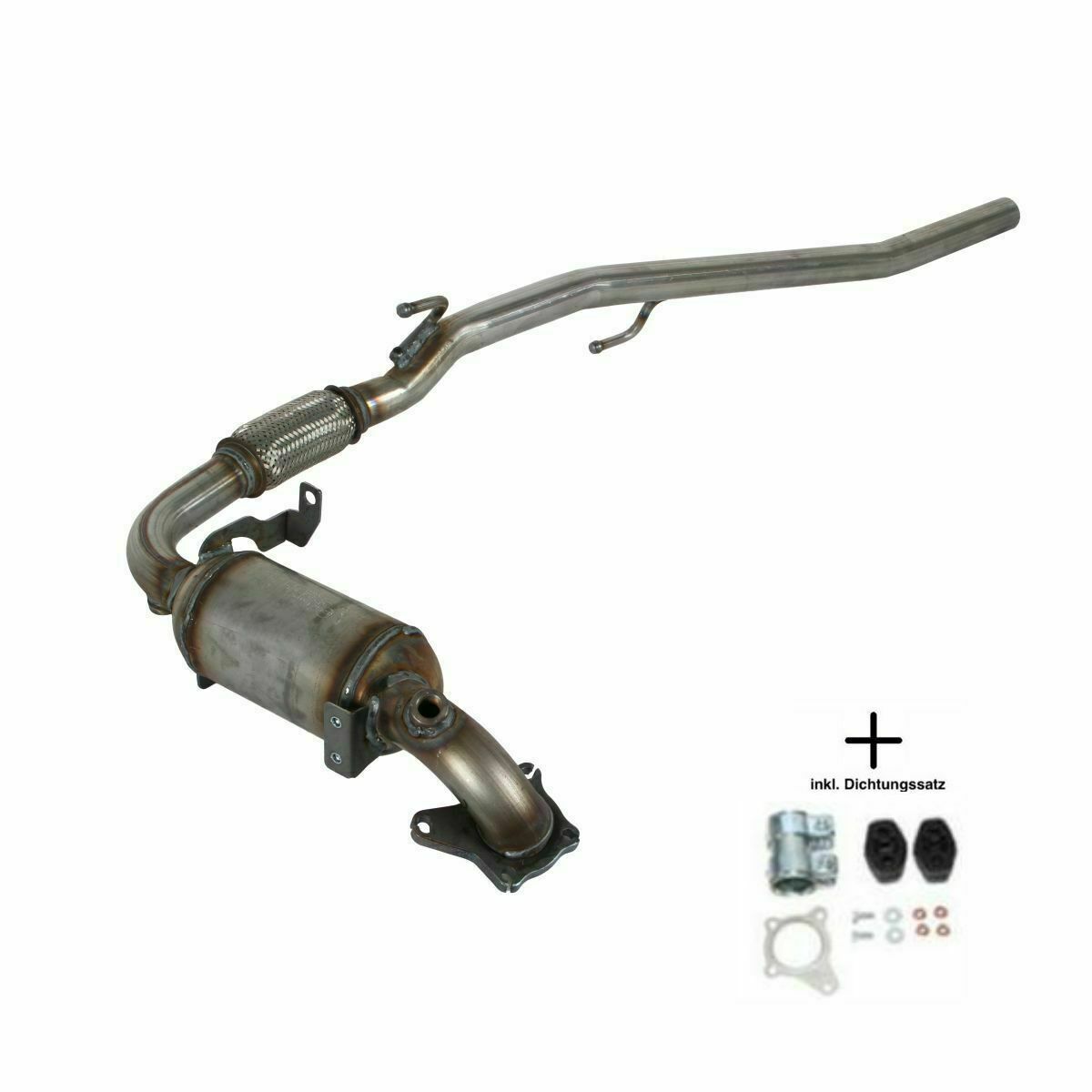 NEU Katalysator Audi A1 Seat Ibiza Toledo Skoda Fabia Rapid Roomster VW Polo 1.2